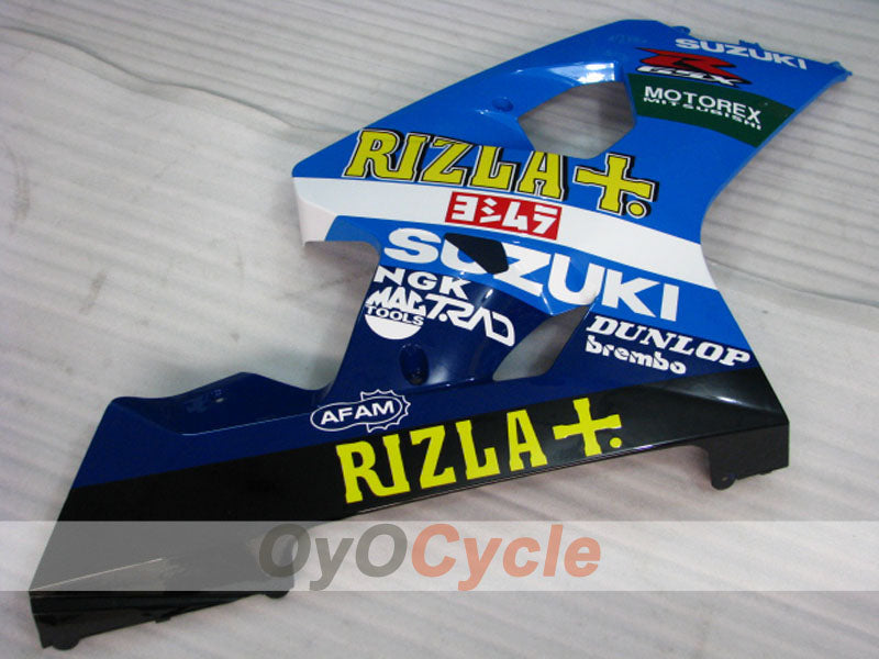 Carenado lateral izquierdo y derecho para Suzuki GSXR600 04-05 #OYO87909069 Imagen secundaria del producto