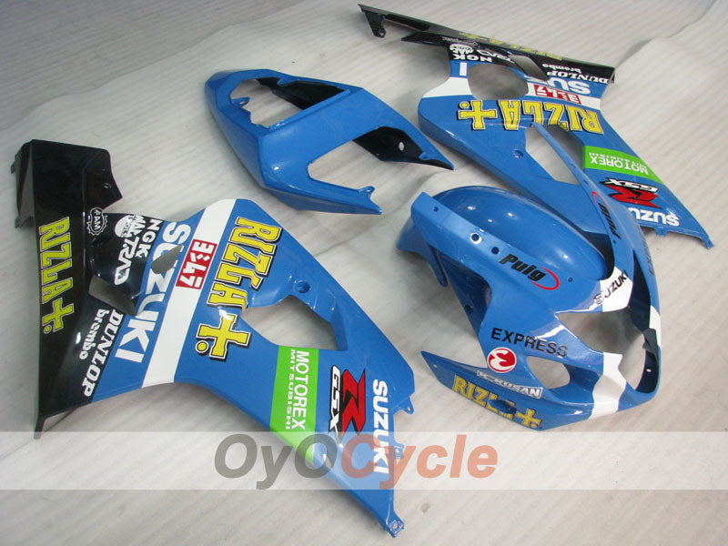 Carenado de inyección para GSX R750 04-05 - Azul, Blanco - Rizla+ #OYO87901234 Imagen secundaria del producto