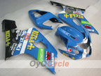 Carenado de inyección para GSX R750 04-05 - Azul, Blanco - Rizla+ #OYO87901234