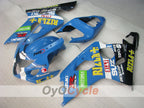 Carenado de inyección para GSX R750 04-05 - Azul, Blanco - Rizla+ #OYO87901234