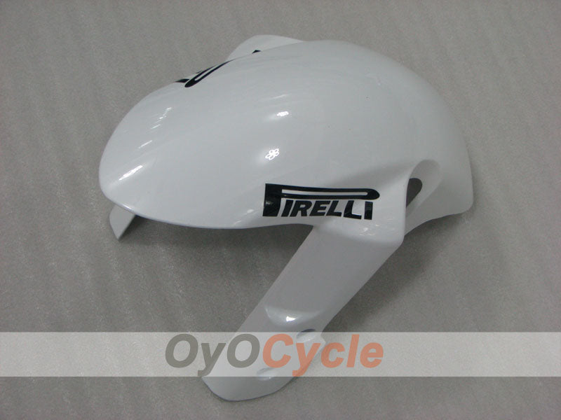 Kit de carenado por inyección para GSX R600 06-07 - Blanco, Negro - Corona, MOTUL #OYO87901434