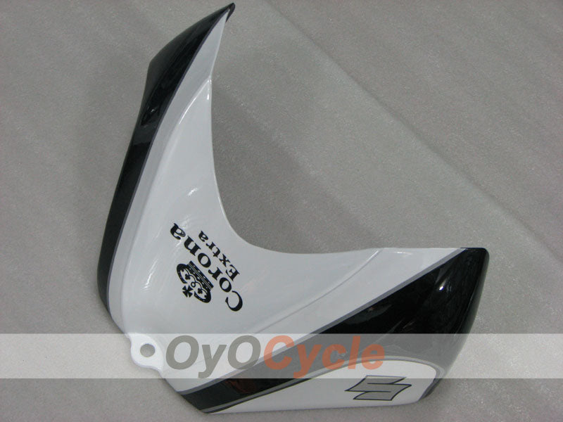 Kit de carenado por inyección para GSX R600 06-07 - Blanco, Negro - Corona, MOTUL #OYO87901434