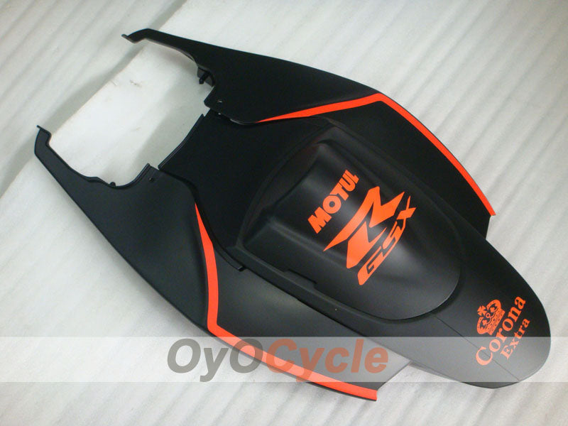 Kit de carenado de inyección para GSX R750 06-07 - Naranja, Negro - Corona #OYO87901267