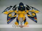 Kit de carenado por inyección para GSX R750 06-07 - Amarillo, Negro - Corona #OYO87901268