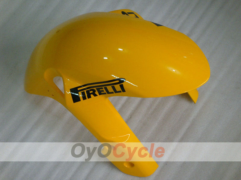 Carenado de inyección para GSX R600 06-07 - Amarillo, Negro - Corona, MOTUL #OYO87901437