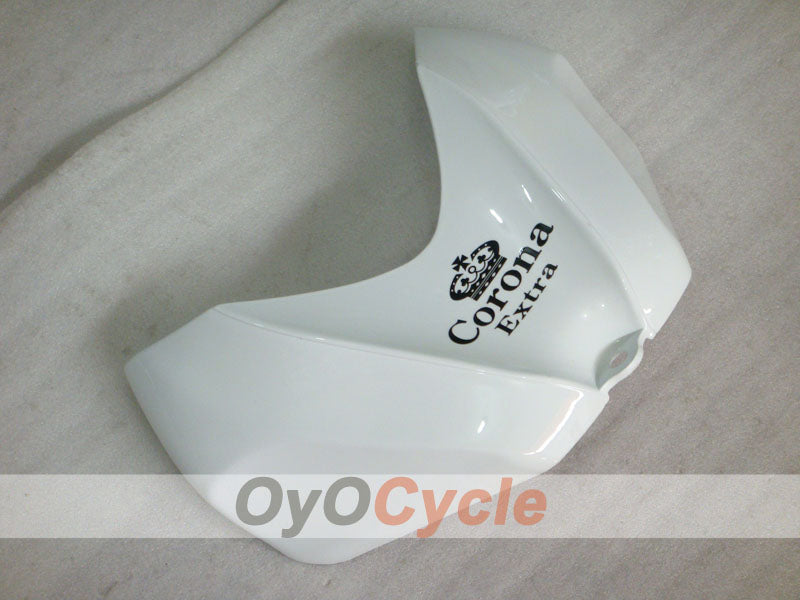 Carenado de inyección para GSX R600 06-07 - Blanco, Negro - Corona, MOTUL #OYO87901438