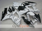 Kit de carenado por inyección para GSX R600 06-07 - Blanco, Negro - Corona #OYO87901441