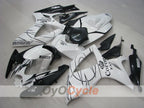 Kit de carenado por inyección para GSX R600 06-07 - Blanco, Negro - Corona #OYO87901441