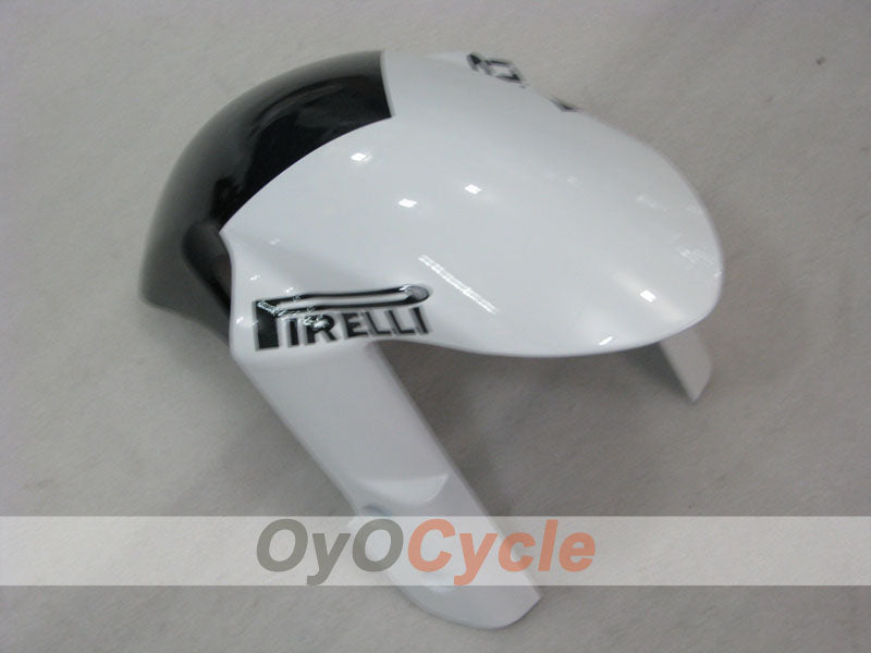 Kit de carenado por inyección para GSX R600 06-07 - Blanco, Negro - Corona #OYO87901441