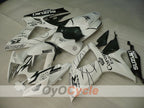 Kit de carenado por inyección para GSX R600 06-07 - Blanco, Negro - Corona #OYO87901443