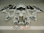 Kit de carenado por inyección para GSX R600 06-07 - Blanco, Negro - Corona #OYO87901443