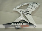 Kit de carenado por inyección para GSX R600 06-07 - Blanco, Negro - Corona #OYO87901443