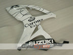 Kit de carenado por inyección para GSX R600 06-07 - Blanco, Negro - Corona #OYO87901443