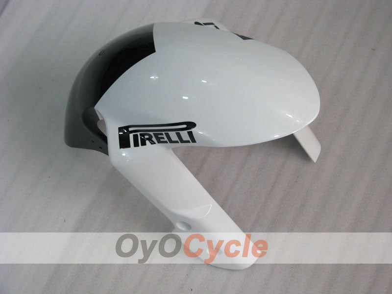 Kit de carenado por inyección para GSX R600 06-07 - Blanco, Negro - Corona #OYO87901446