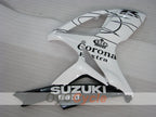 Kit de carenado por inyección para GSX R600 06-07 - Blanco, Negro - Corona #OYO87901446