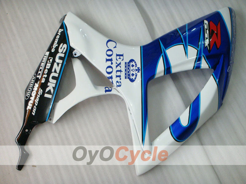 Carenado inyectado para GSX R750 06-07 - Azul, Blanco - Corona #OYO87901275