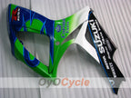 Kit de carenado por inyección para GSX R600 06-07 - Verde, Azul - Corona #OYO87901453