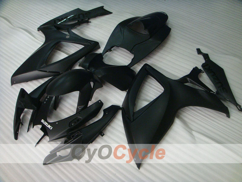 Kit de carenado por inyección para GSX R750 06-07 - Negro mate - Estilo de fábrica #OYO87901283