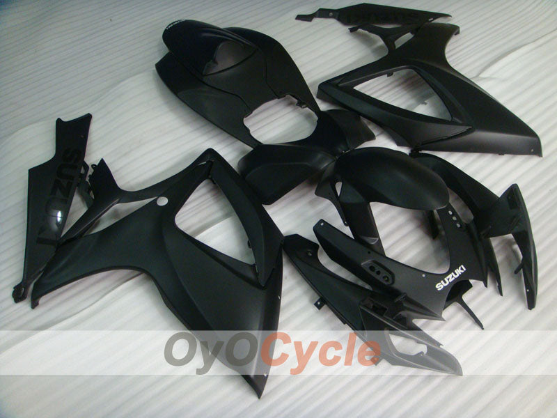 Kit de carenado por inyección para GSX R750 06-07 - Negro mate - Estilo de fábrica #OYO87901283 Imagen principal del producto
