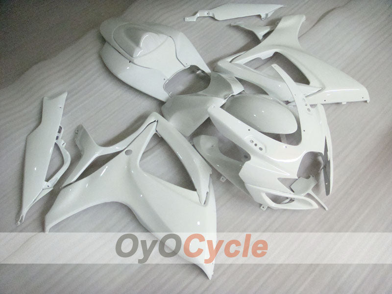 Carenado inyectado para GSX R600 06-07 - Blanco - Estilo de fábrica #OYO87901490 Imagen principal del producto