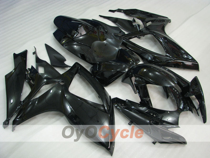 Kit de carenado por inyección para GSX R600 06-07 - Negro - Estilo de fábrica #OYO87901492 Imagen principal del producto