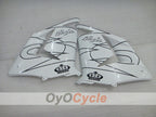 Kit de carenado por inyección para NINJA ZX-10R 04-05 - Blanco, Negro - Corona #OYO87901494