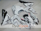 Kit de carenado por inyección para NINJA ZX-10R 04-05 - Blanco, Negro - Corona #OYO87901494