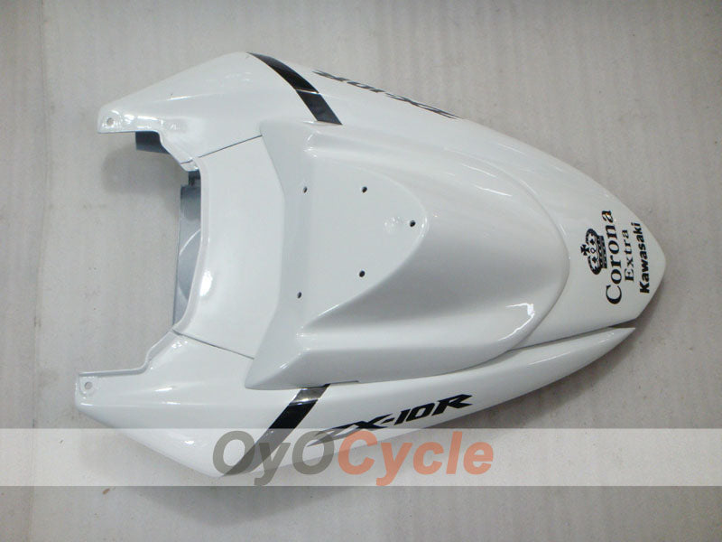 Kit de carenado por inyección para NINJA ZX-10R 04-05 - Blanco, Negro - Corona #OYO87901494