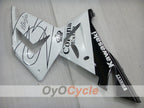 Kit de carenado por inyección para NINJA ZX-10R 04-05 - Blanco, Negro - Corona #OYO87901494