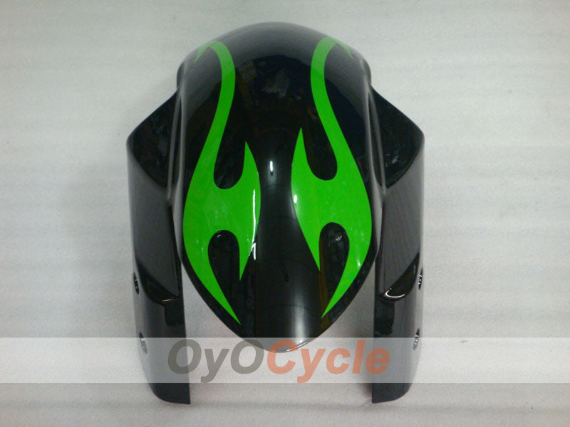 Kit de carenado por inyección para GSX R750 06-07 - Verde, Negro - Llama #OYO87901293
