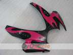 Kit de carenado por inyección para GSX R600 06-07 - Rojo, Negro - Llama #OYO87901503