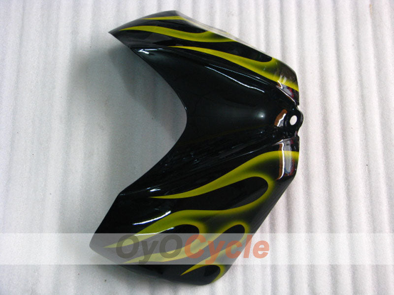 Kit de carenado por inyección para GSX R600 06-07 - Amarillo, Negro - Llama #OYO87901504