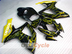 Kit de carenado por inyección para GSX R600 06-07 - Amarillo, Negro - Llama #OYO87901504