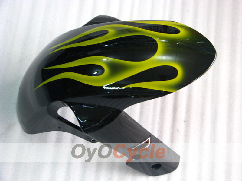 Kit de carenado por inyección para GSX R600 06-07 - Amarillo, Negro - Llama #OYO87901504