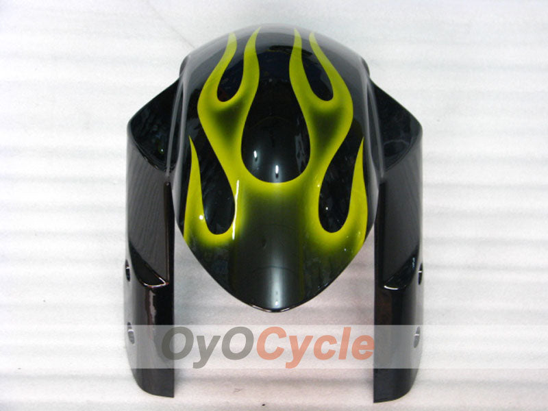 Kit de carenado por inyección para GSX R600 06-07 - Amarillo, Negro - Llama #OYO87901504