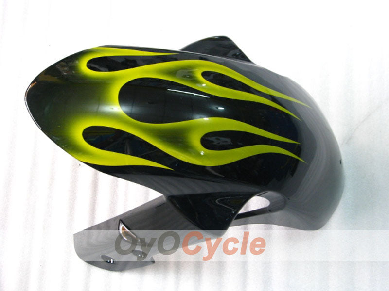 Kit de carenado por inyección para GSX R600 06-07 - Amarillo, Negro - Llama #OYO87901504