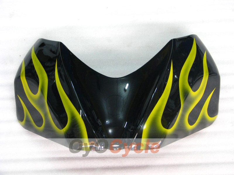 Kit de carenado por inyección para GSX R600 06-07 - Amarillo, Negro - Llama #OYO87901504