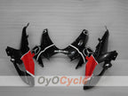 Kit de carenado por inyección para GSX R600 06-07 - Rojo, Negro - Jordan #OYO87901505
