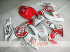 Kit de carenado por inyección para GSX R600 06-07 - Rojo, Blanco - Lucky Strike, MICHELIN, MOTUL #OYO87901513