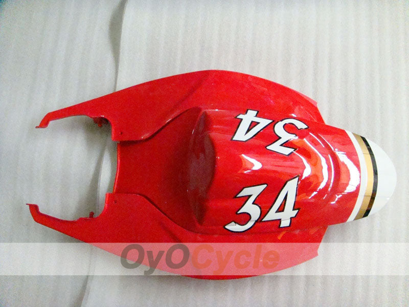 Kit de carenado por inyección para GSX R600 06-07 - Rojo, Blanco - Lucky Strike, MICHELIN, MOTUL #OYO87901513