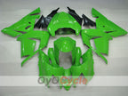 Kit de carenado inyectado para NINJA ZX-10R 04-05 - Verde, Negro - Estilo de fábrica #OYO87901516