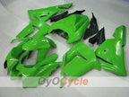 Kit de carenado inyectado para NINJA ZX-10R 04-05 - Verde, Negro - Estilo de fábrica #OYO87901516