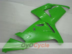 Kit de carenado inyectado para NINJA ZX-10R 04-05 - Verde, Negro - Estilo de fábrica #OYO87901516