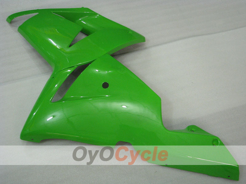 Kit de carenado inyectado para NINJA ZX-10R 04-05 - Verde, Negro - Estilo de fábrica #OYO87901516