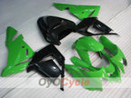 Kit de carenado por inyección para NINJA ZX-10R 04-05 - Verde, Negro - Estilo de fábrica #OYO87901518