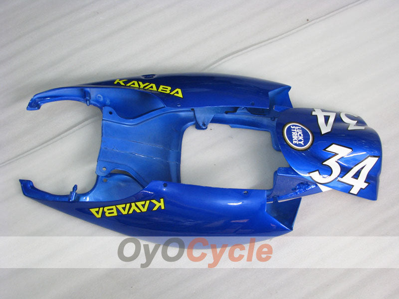 Carenado de inyección para GSX R600 06-07 - Azul, Blanco - Lucky Strike, MICHELIN, MOTUL #OYO87901519