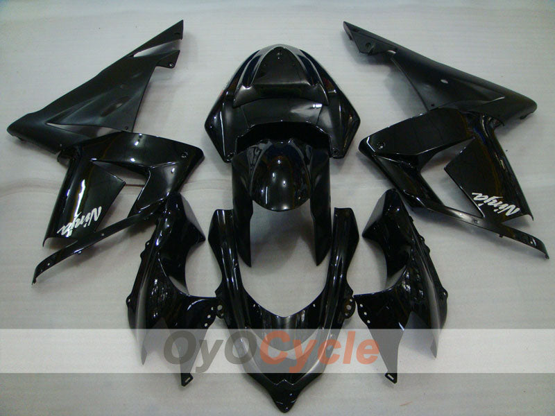 Carenado de inyección para NINJA ZX-10R 04-05 - Negro - Estilo de fábrica #OYO87901526