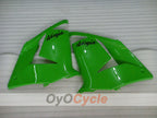 Kit de carenado por inyección para NINJA ZX-10R 04-05 - Verde, Negro - Estilo de fábrica #OYO87901528