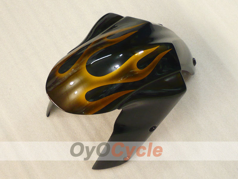 Kit de carenado por inyección para NINJA ZX-10R 04-05 - Negro, Marrón - Llama #OYO87901538