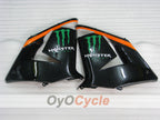 Kit de carenado por inyección para NINJA ZX-10R 04-05 - Naranja, Negro - Monster #OYO87901546